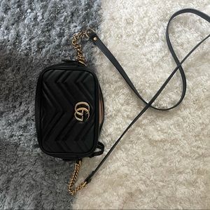 Gucci GG Marmont Matelasse Mini Shoulder Bag